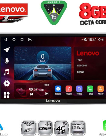 LENOVO SSR 10704SL_CPA (9inc) MULTIMEDIA TABLET for TOYOTA AVENSIS (T25) mod. 2003-2009 (SILVER)