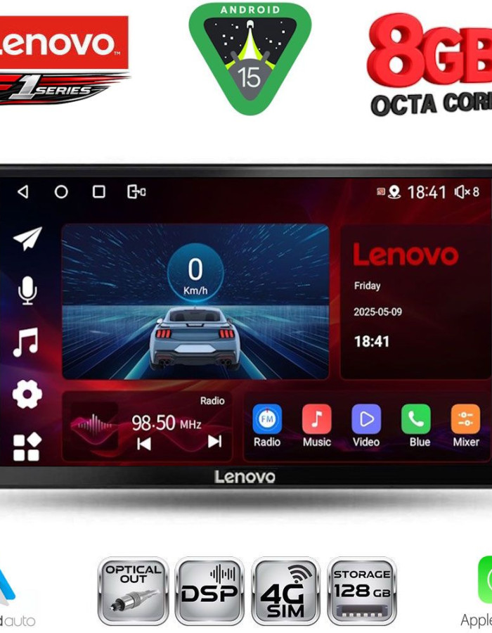 LENOVO SSR 10711A_CPA (9inc) MULTIMEDIA TABLET for TOYOTA COROLLA VERSO mod. 2000-2004