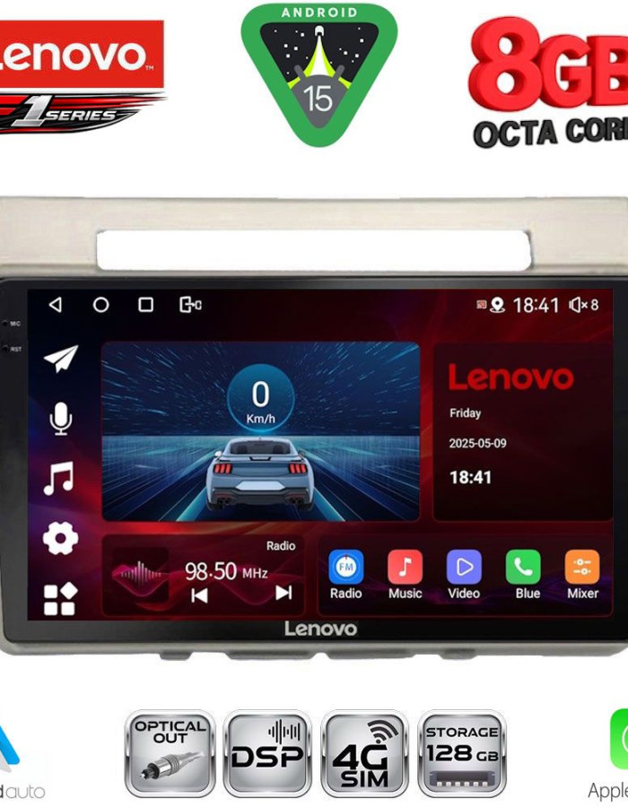 LENOVO SSR 10711B_CPA (9inc) MULTIMEDIA TABLET for TOYOTA COROLLA VERSO mod. 2004-2009