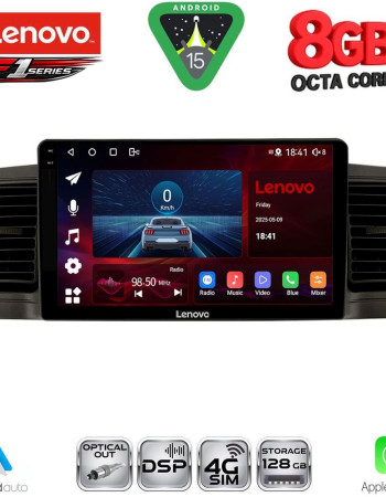 LENOVO SSR 10712BL_CPA (9inc) MULTIMEDIA TABLET for TOYOTA COROLLA mod. 2001-2006 (BLACK)