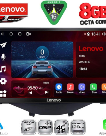 LENOVO SSR 10715_CPA CLIMA-A/C (9inc) MULTIMEDIA TABLET for CITROEN C1-PEUGEOT 108-TOYOTA AYGO mod. 2014-2022