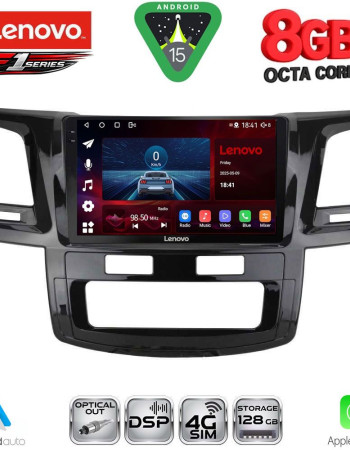 LENOVO SSR 10720_CPA (9inc) MULTIMEDIA TABLET for TOYOTA HILUX mod. 2005-2016