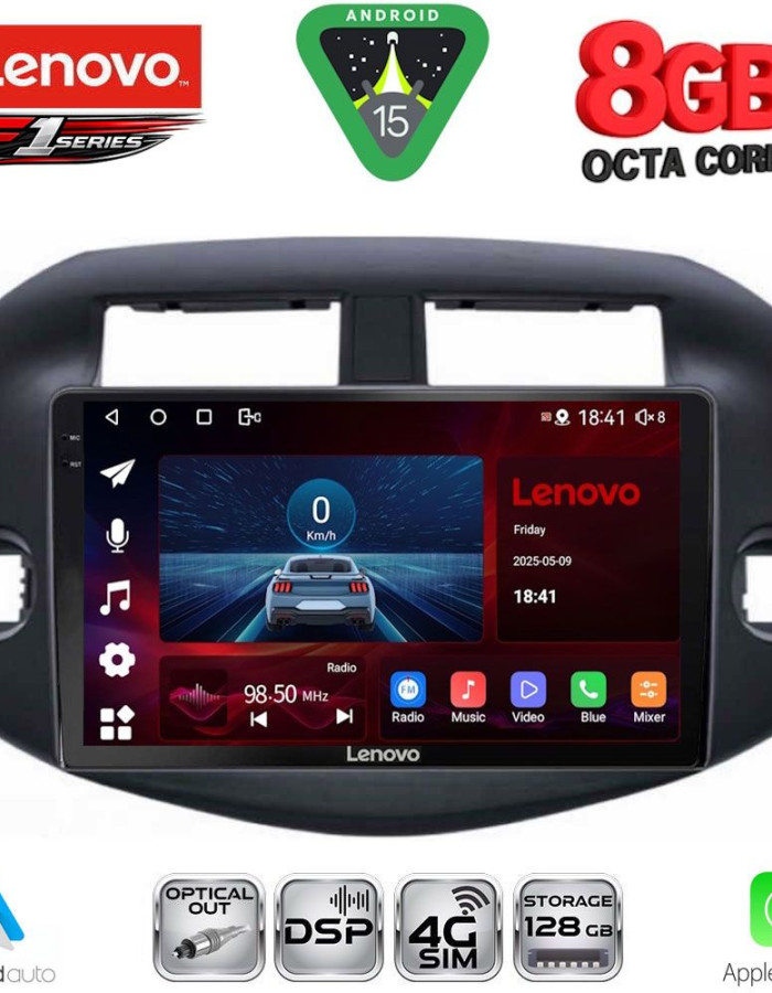 LENOVO SSR 10732_CPA (10inc) MULTIMEDIA TABLET for TOYOTA RAV 4 mod. 2006-2012