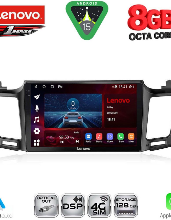 LENOVO SSR 10733_CPA (10inc) MULTIMEDIA TABLET for TOYOTA RAV 4 mod. 2013-2019