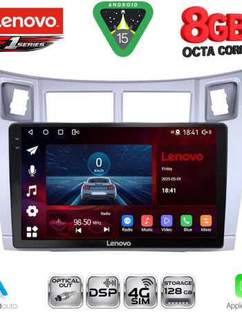 LENOVO SSR 10736SL_CPA (9inc) MULTIMEDIA TABLET for TOYOTA YARIS mod. 2006-2011 (SILVER)