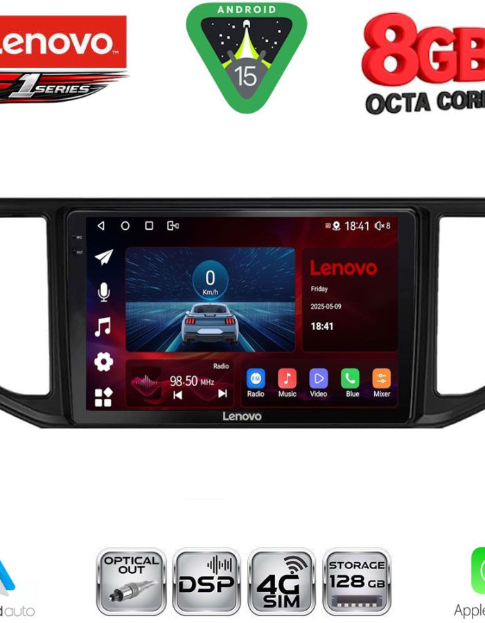 LENOVO SSR 10753_CPA (10inc) MULTIMEDIA TABLET for VW CRAFTER mod. 2017-2026