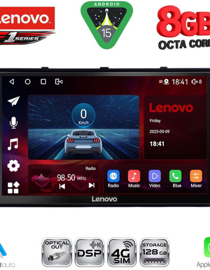 LENOVO SSR 10758_CPA (9inc) MULTIMEDIA TABLET for VW POLO – TROC – TCROSS mod. 2017-2026