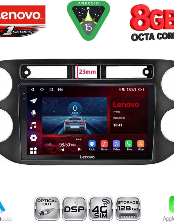 LENOVO SSR 10760BL_CPA (9inc) MULTIMEDIA TABLET for VW TIGUAN mod. 2011-2016 (BLACK)