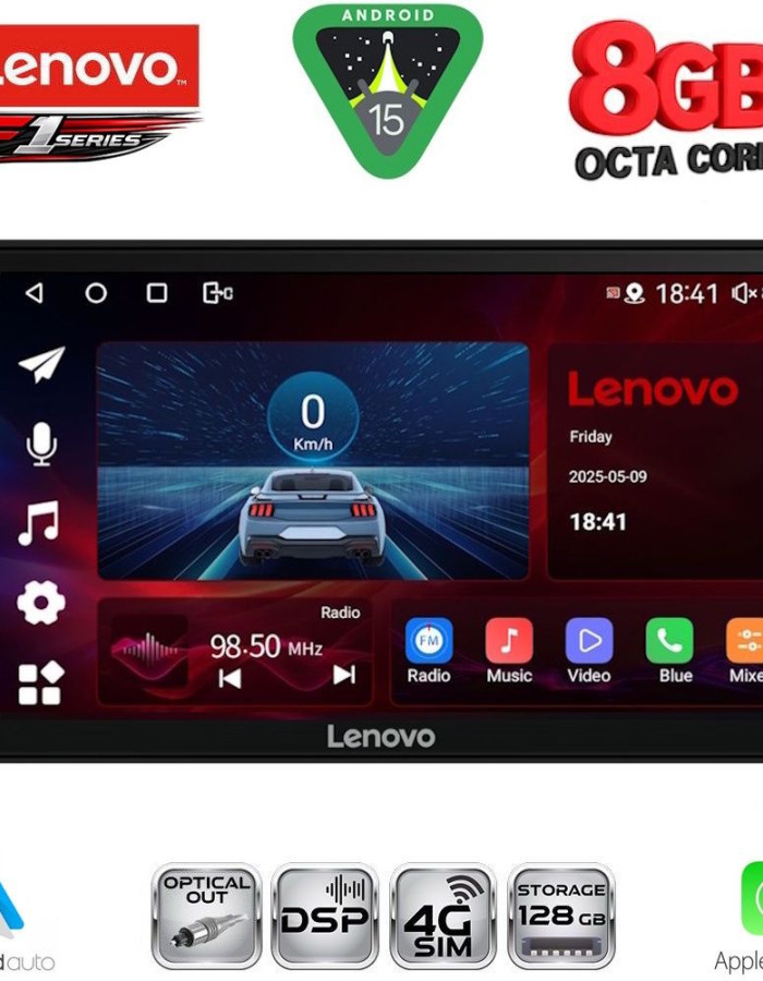 LENOVO SSR 997_CPA (7" DECK) 4G SIM MULTIMEDIA 2DIN