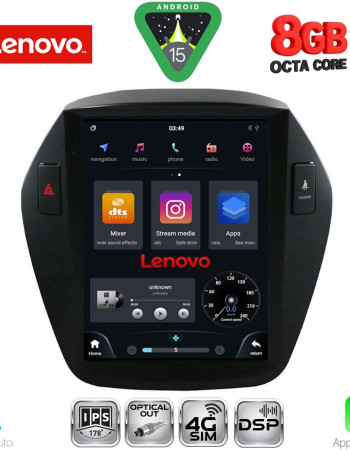 LENOVO SSW 10896_CPA TESLA STYLE  for HYUNDAI IX35 mod. 2010-2015