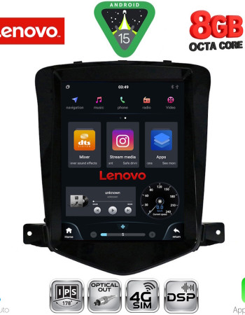 LENOVO SSW 10925_CPA TESLA STYLE for CHEVROLET CRUZE mod. 2008-2012