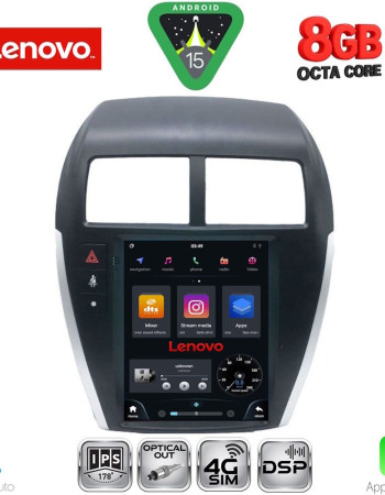 LENOVO SSW 10952_CPA TESLA STYLE for MITSUBISHI ASX mod. 2009-2020