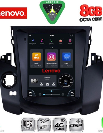 LENOVO SSW 10969_CPA TESLA STYLE  for TOYOTA RAV 4 mod. 2006-2012