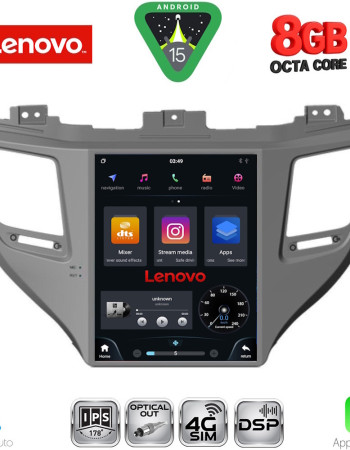 LENOVO SSW 10997_CPA TESLA STYLE for HYUNDAI TUCSON mod. 2015-2019
