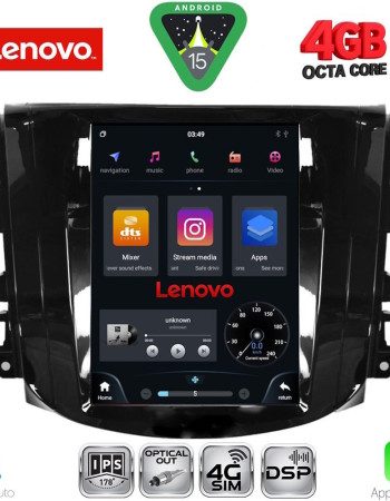 LENOVO SSX 9856_CPA TESLA STYLE for NISSAN NAVARA mod. 2016-2025