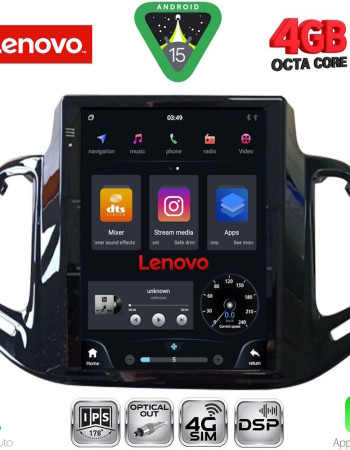 LENOVO SSX 9878_CPA TESLA STYLE for JEEP COMPASS mod. 2017-2021