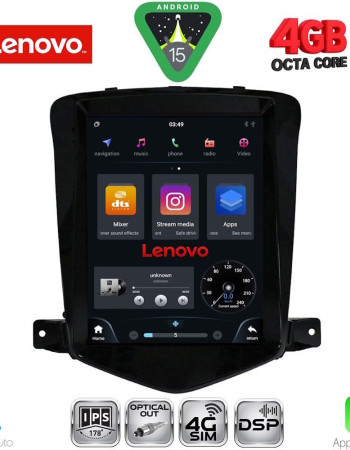 LENOVO SSX 9925_CPA TESLA STYLE for CHEVROLET CRUZE mod. 2008-2012
