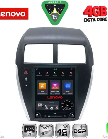 LENOVO SSX 9952_CPA TESLA STYLE for MITSUBISHI ASX mod. 2009-2020