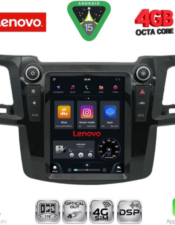 LENOVO SSX 9965_CPA TESLA STYLE for TOYOTA HILUX mod. 2005-2015