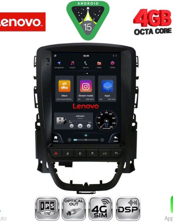 LENOVO SSX 9972_CPA TESLA STYLE for OPEL ASTRA J mod. 2011-2016