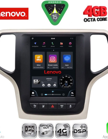 LENOVO SSX 9983_CPA TESLA STYLE for JEEP GRAND CHEROKEE mod. 2014-2019