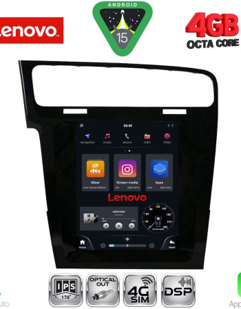 LENOVO SSX 9985_CPA TESLA STYLE for VW GOLF 7 mod. 2013-2021