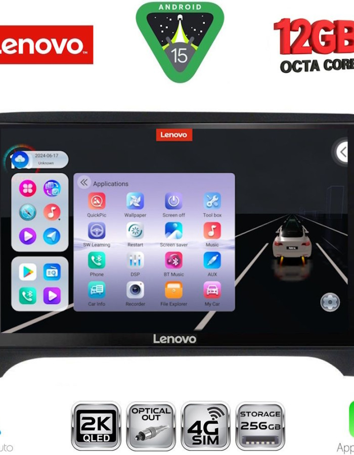 LENOVO SSZ 12009_CPA (9inc) MULTIMEDIA TABLET for AUDI TT  mod. 2007-2015