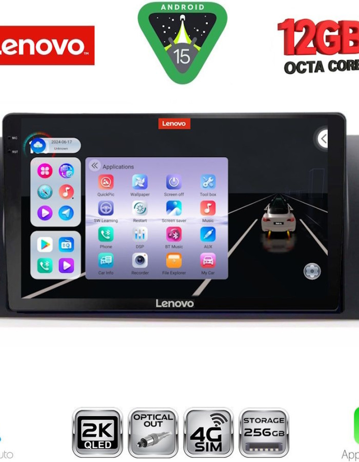 LENOVO SSZ 12045_CPA (9inc) MULTIMEDIA TABLET for BMW Series 5 (E39) mod. 1997-2005 | X5 (E53) mod. 1999-2006
