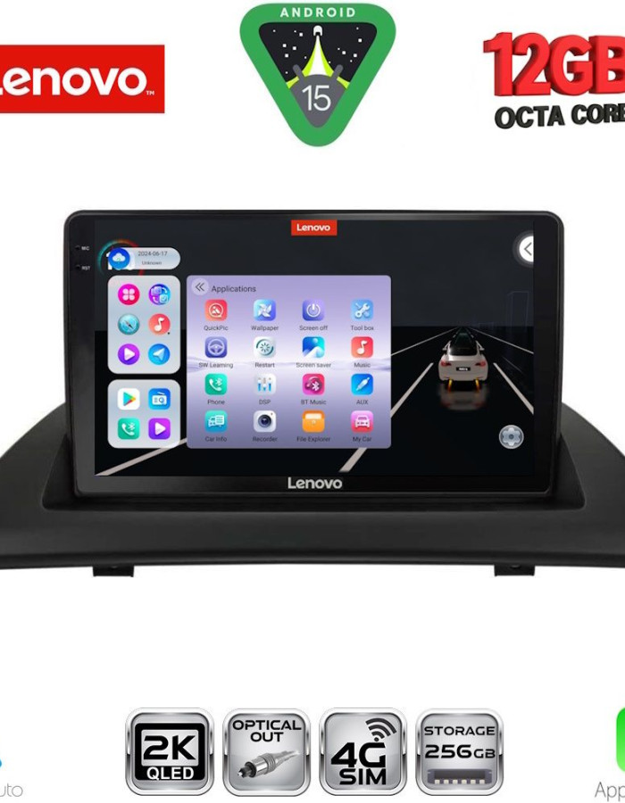 LENOVO SSZ 12058_CPA (9inc) MULTIMEDIA TABLET for BMW X3 (E83) mod. 2003-2010