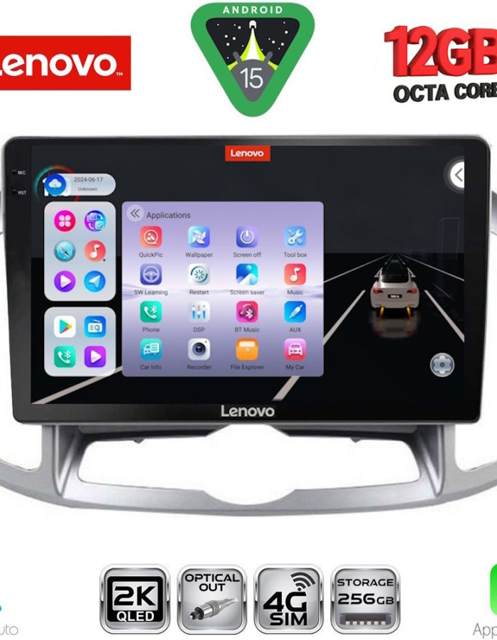 LENOVO SSZ 12071_CPA (10inc) MULTIMEDIA for CHEVROLET CAPTIVA mod. 2012-2018