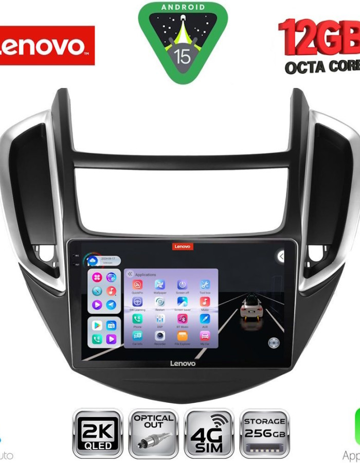 LENOVO SSZ 12080_CPA (9inc) MULTIMEDIA TABLET for CHEVROLET TRAX mod. 2014-2022