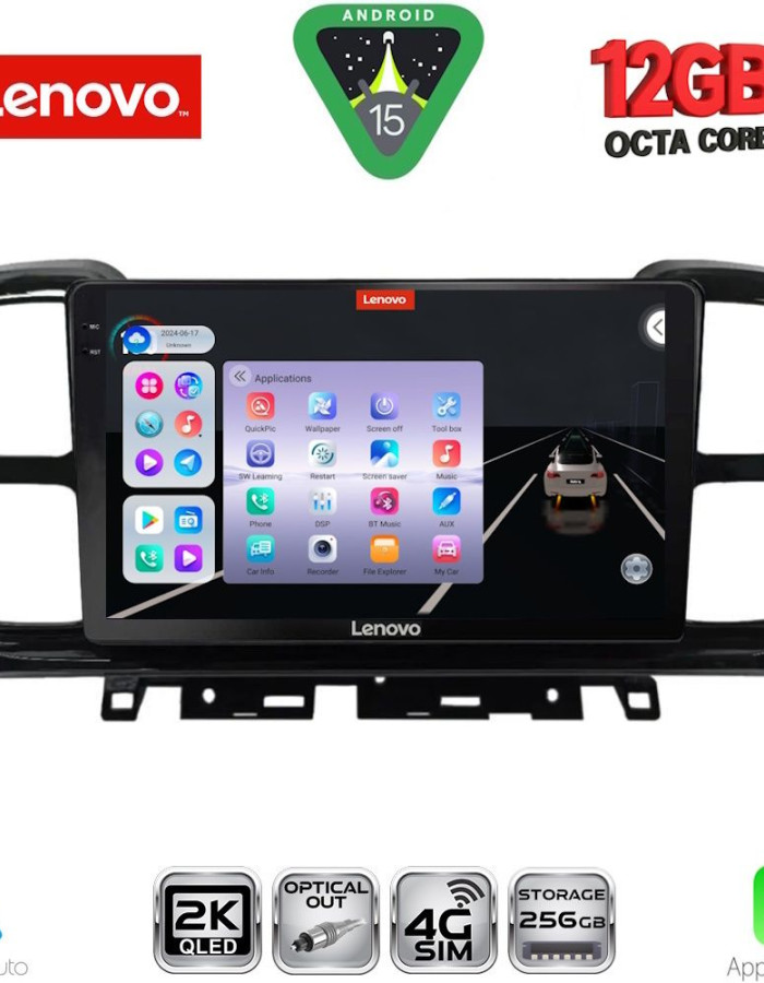 LENOVO SSZ 12088_CPA (9inc) MULTIMEDIA TABLET for CITROEN C5 AIRCROSS mod. 2017-2021