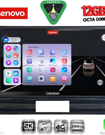 LENOVO SSZ 12093L_CPA (9inc) MULTIMEDIA TABLET for CITROEN C3 - DS3 mod. 2016-2024 Low Version