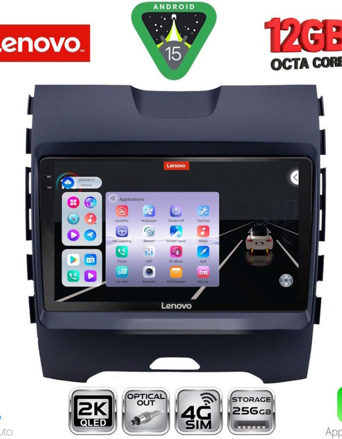 LENOVO SSZ 12152_CPA (9inc) MULTIMEDIA TABLET for FORD EDGE mod. 2015-2023