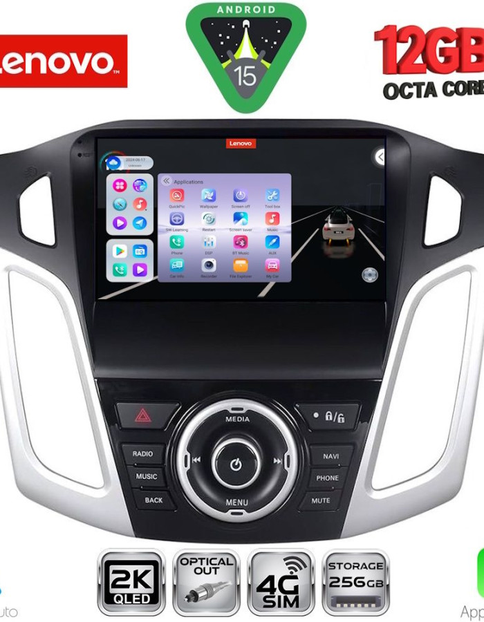 LENOVO SSZ 12157_CPA (9inc) MULTIMEDIA TABLET for FORD FOCUS mod. 2011-2018