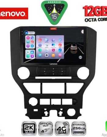 LENOVO SSZ 12166_CPA 3BUT (9inc) MULTIMEDIA TABLET for FORD MUSTANG mod. 2015-2020