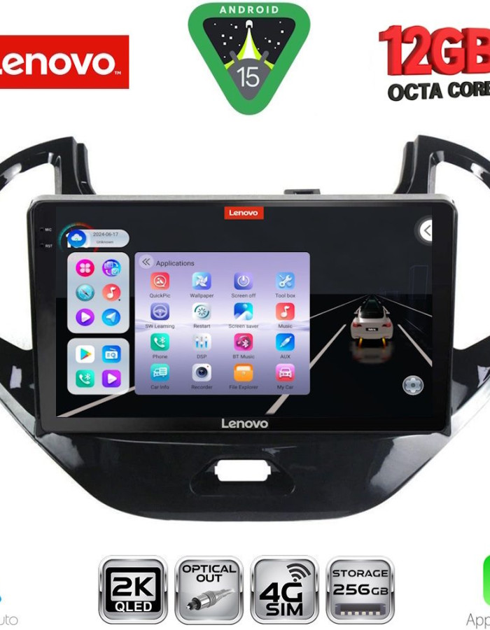LENOVO SSZ 12167SH_CPA (9inc) MULTIMEDIA TABLET for FORD KA mod. 2017-2024