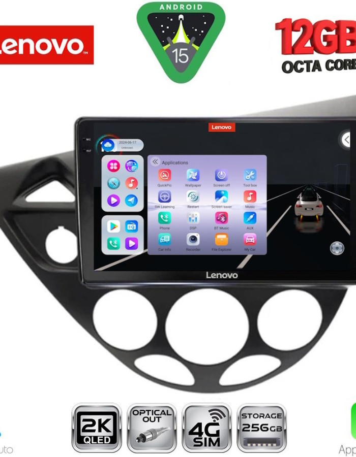 LENOVO SSZ 12169_CPA  (9inc) MULTIMEDIA TABLET for FORD FOCUS mod. 1998-2004