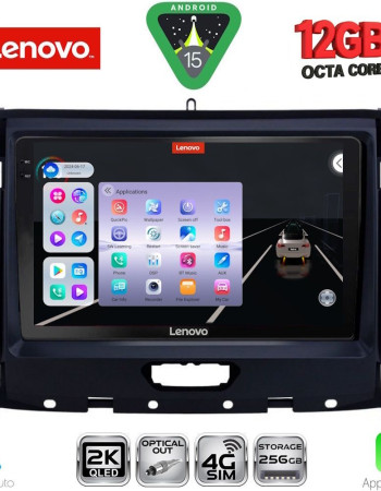 LENOVO SSZ 12173_CPA (9inc) MULTIMEDIA TABLET for FORD RANGER mod. 2018-2023