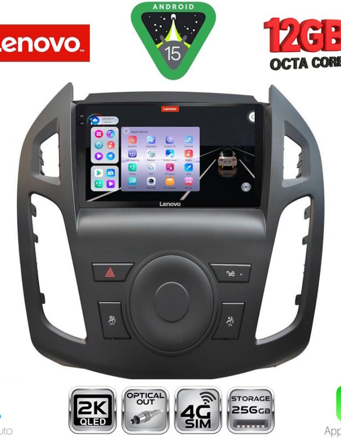 LENOVO SSZ 12176_CPA (9inc) MULTIMEDIA TABLET for FORD TRANSIT CONNECT mod. 2013-2018