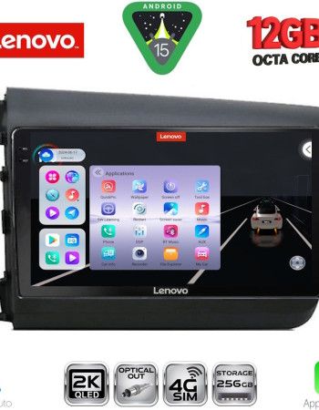 LENOVO SSZ 121904D_CPA (9inc) MULTIMEDIA TABLET for HONDA CIVIC  4Doors mod. 2012-2016