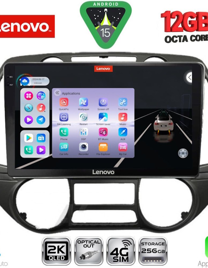 LENOVO SSZ 12226_CPA  (9inc) MULTIMEDIA TABLET for HYUNDAI i20 mod. 2008-2014