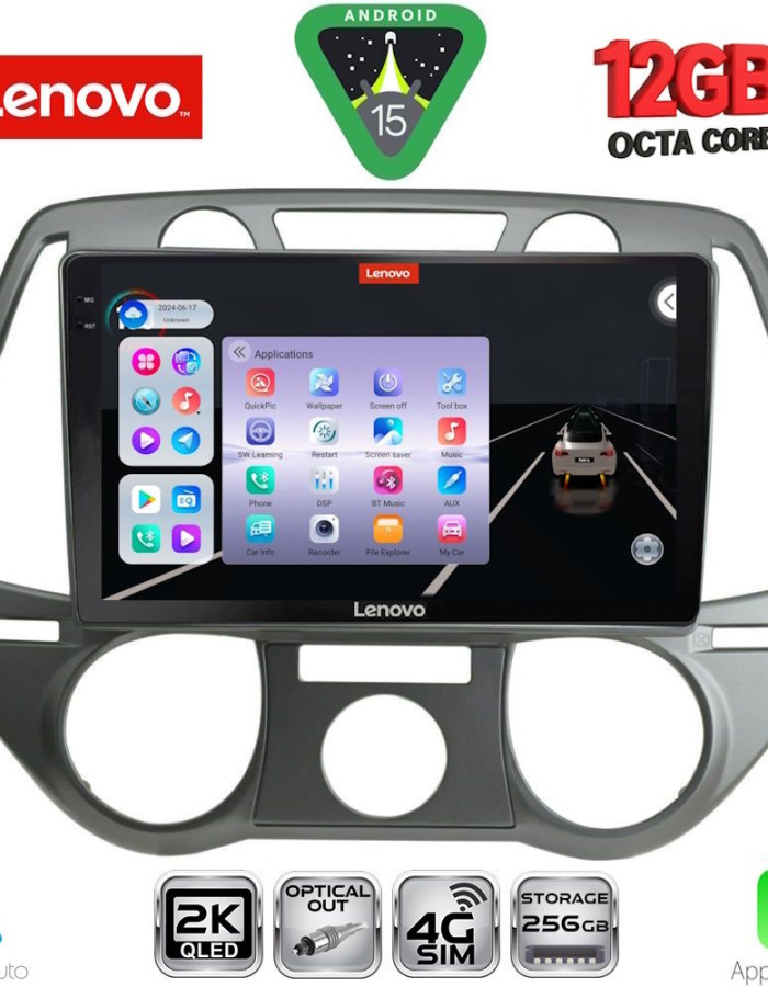 LENOVO SSZ 12228_CPA A/C (9inc) MULTIMEDIA TABLET for HYUNDAI i20 mod. 2008-2012