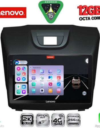 LENOVO SSZ 12255_CPA (9inc) MULTIMEDIA TABLET for ISUZU DMAX mod. 2012-2020