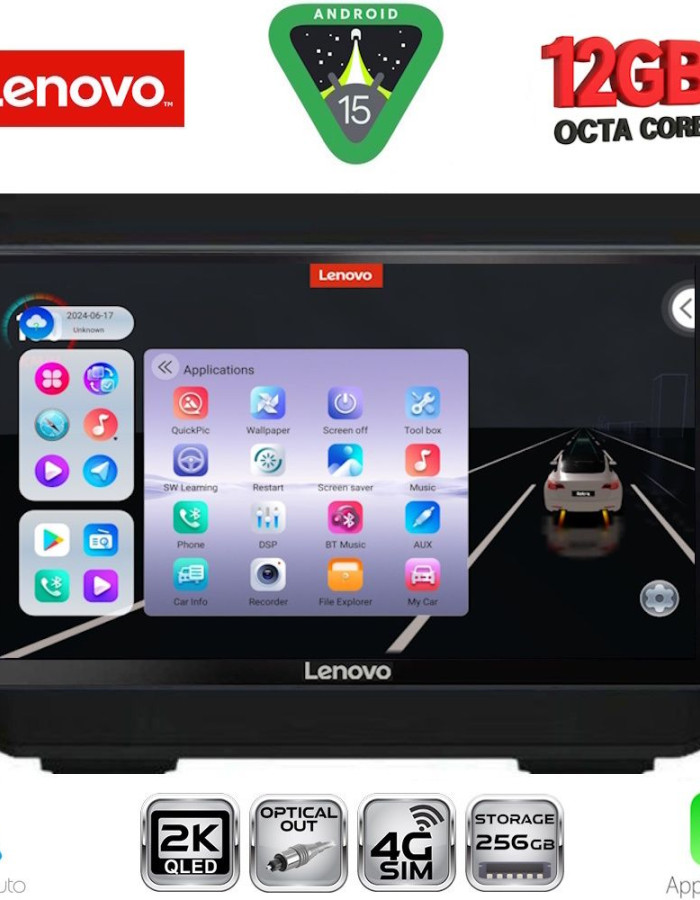 LENOVO SSZ 12272_CPA (10inc) MULTIMEDIA TABLET for JEEP  mod. 2007-2014 - DODGE mod. 2007>