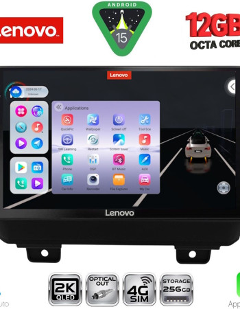 LENOVO SSZ 12298_CPA (9inc) MULTIMEDIA TABLET for JEEP WRANGLER mod. 2018-2026