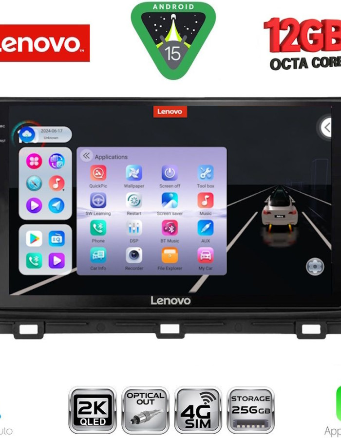 LENOVO SSZ 12303_CPA (10inc) MULTIMEDIA TABLET for KIA CEED - XCEED mod. 2018-2022