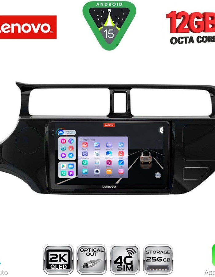 LENOVO SSZ 12314_CPA (9inc) MULTIMEDIA TABLET for KIA RIO mod. 2012-2015