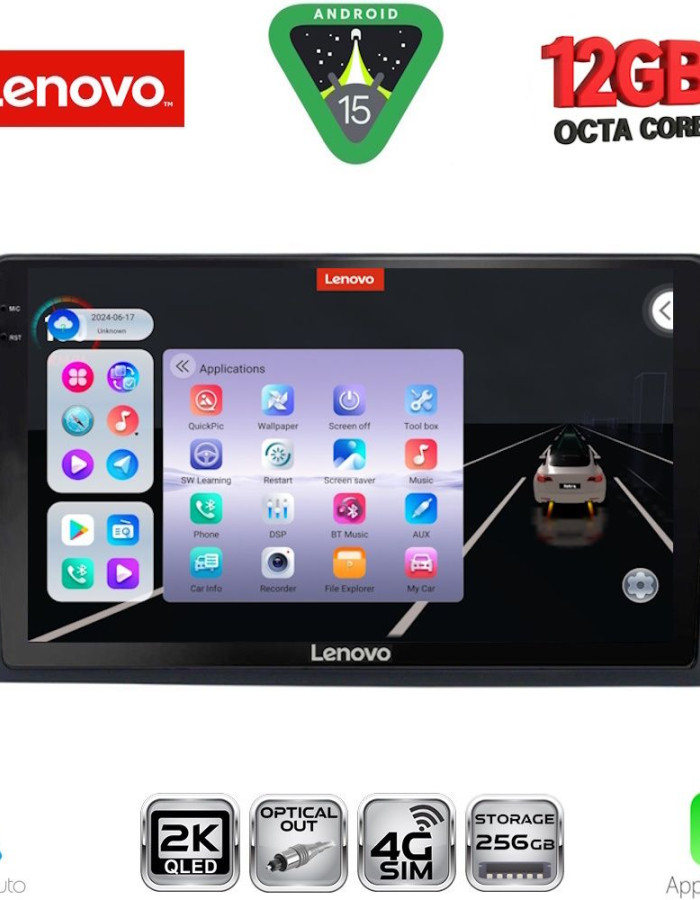 LENOVO SSZ 12365_CPA (9inc) MULTIMEDIA TABLET for MAZDA 3 mod. 2003-2008