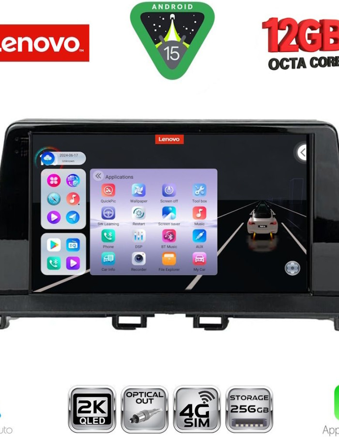 LENOVO SSZ 12367_CPA (9inc) MULTIMEDIA TABLET for MAZDA 3 mod. 2014-2019